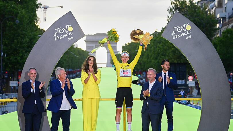 Tadej Pogacar hat zum f&uuml;nften Mal die Tour de France gewonnen.