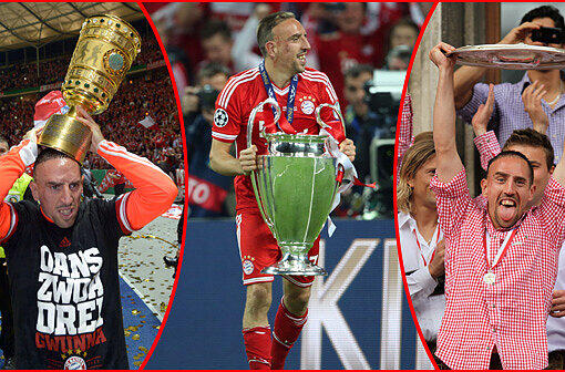 Eine Saison der Superlative: Liga, Pokal und Champions League. Ribery und der FC Bayern haben alles gewonnen. Holt sich Ribery nun auch Europas Krone? Wir blicken auf den Weg von Franck Ribery.