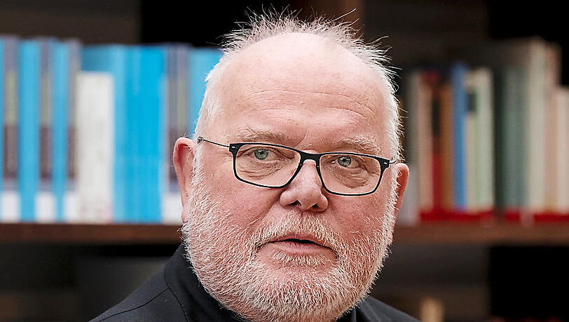 Kardinal Reinhard Marx bei einer Pressekonferenz: In München sprach er über die Zukunft der Kirche in Deutschland. Kardinal Reinhard Marx bei einer Pressekonferenz: In München sprach er über die Zukunft der Kirche in Deutschland.