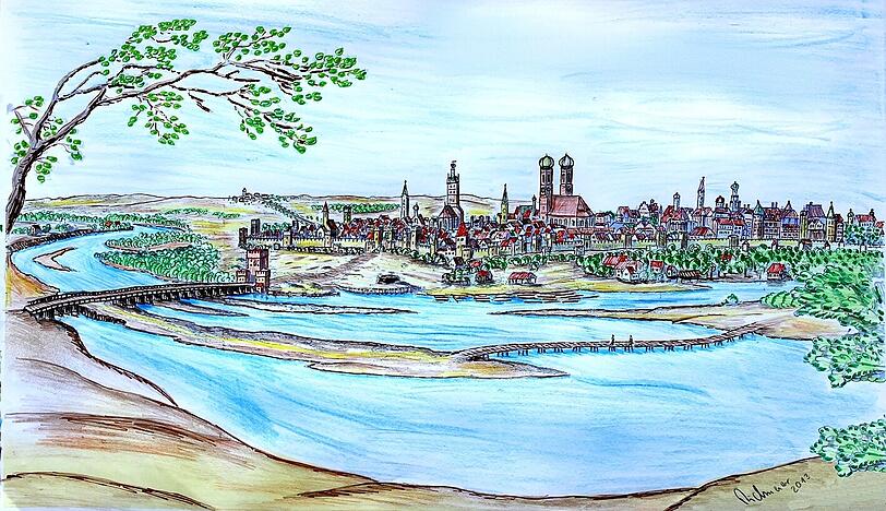 Ein Bild von Munichen.
