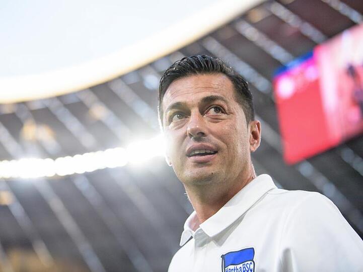 Herthas Trainer Ante Covic. Foto: Matthias Balk