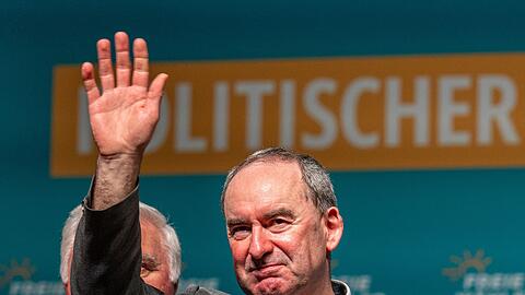 Kann mehr als zufrieden sein: Freie-W&auml;hler-Chef Hubert Aiwanger. (Archivbild)