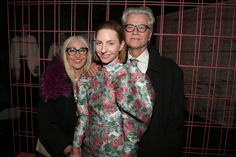 Katharina Schüttler mit Mutter Anna Barbara Schüttler und Vater Heinfried Schüttler