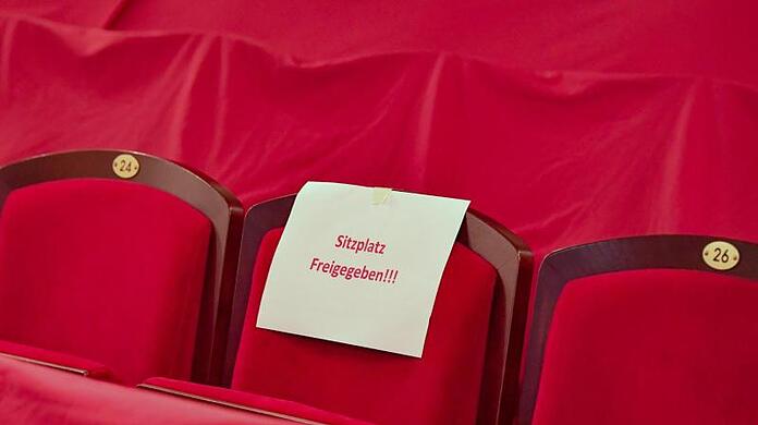Die Theater, Kinos und Konzertsäle bleiben ab dem 2. November leer.
