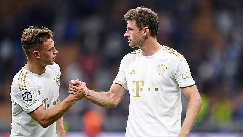 Hand drauf! Thomas Müller (r.) will Tore liefern.