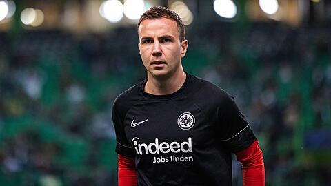 Mario Götze reist nicht mit seinem Verein Eintracht Frankfurt nach Griechenland.
