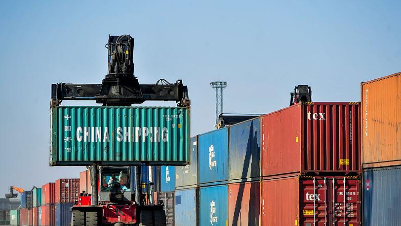 Chinas Außenhandel wuchs zuletzt trotz des Handelsstreits mit den USA. (Archivbild)
