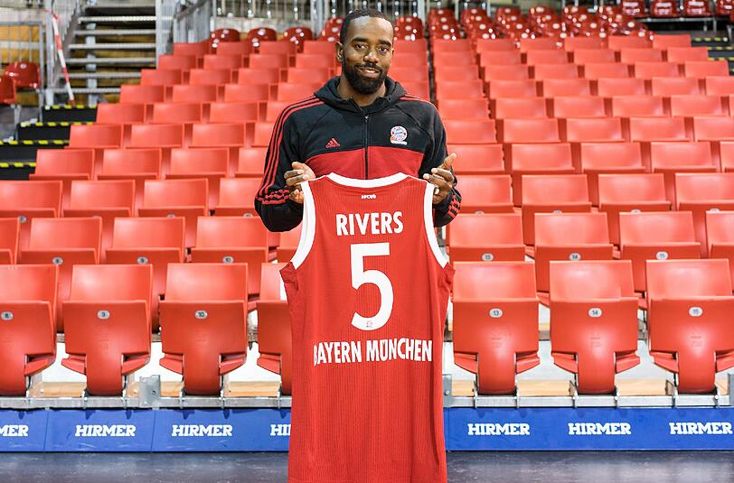K.C. Rivers geht mindestens bis zum Jahreswechsel für die Bayern-Basketball auf Korbjagd.