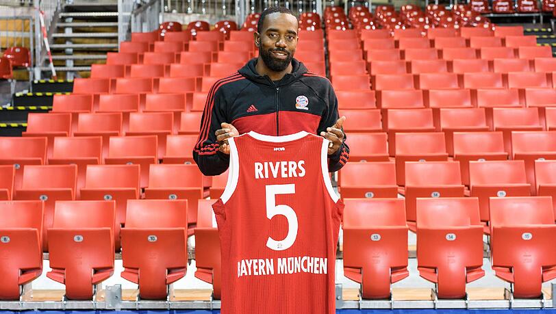 K.C. Rivers geht mindestens bis zum Jahreswechsel für die Bayern-Basketball auf Korbjagd. K.C. Rivers geht mindestens bis zum Jahreswechsel für die Bayern-Basketball auf Korbjagd.