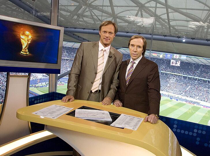 Mit Gerhard Delling stand er für die ARD 13 Jahre vor der Kamera.