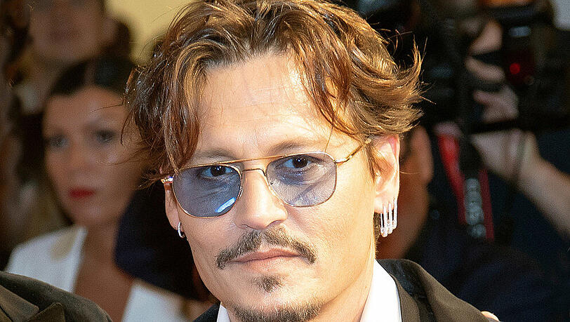 Johnny Depp bei einem Auftritt in Venedig Johnny Depp bei einem Auftritt in Venedig