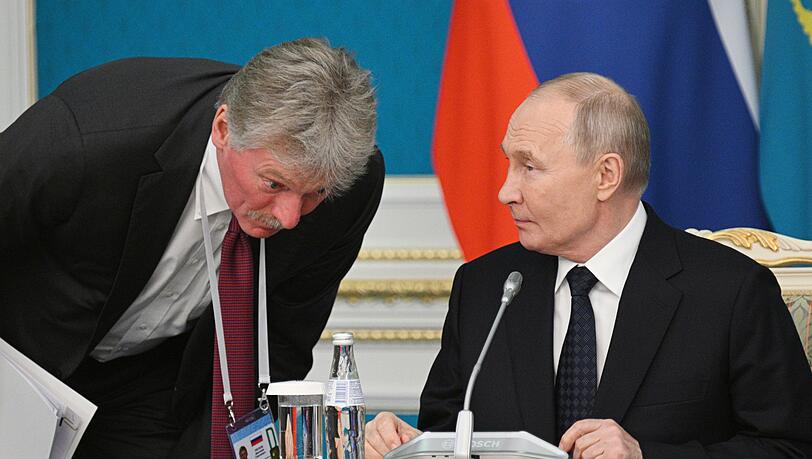 Kremlsprecher Peskow sieht einen Wendepunkt mit dem Anruf Trumps an Putin erreicht. (Archivbild)