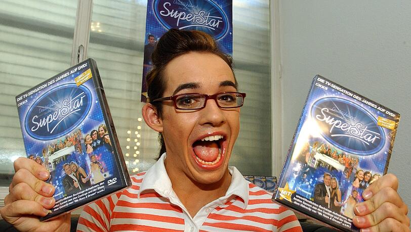 Während DSDS: Daniel Küblböck im Jahr 2003 Während DSDS: Daniel Küblböck im Jahr 2003