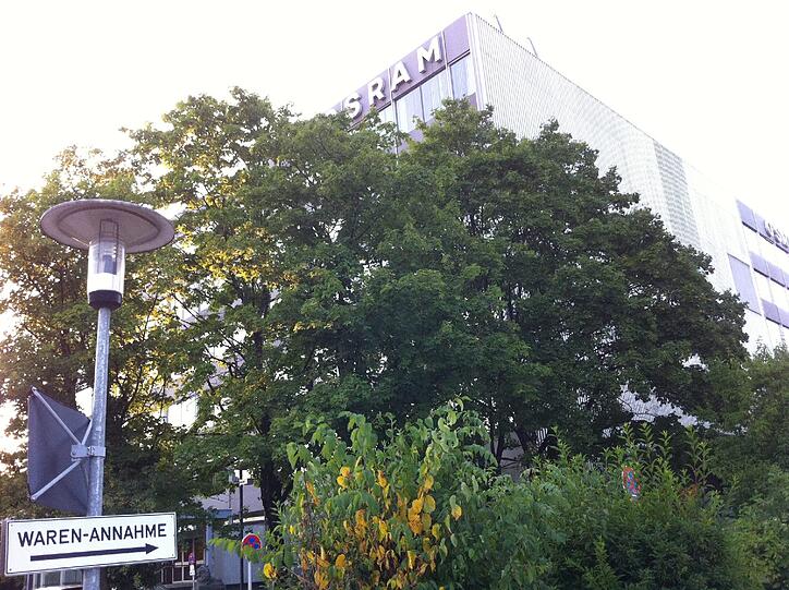 Zwischen Mittlerem Ring und Isarauen: Das Osram-Gelände an der Hellabrunner Straße.