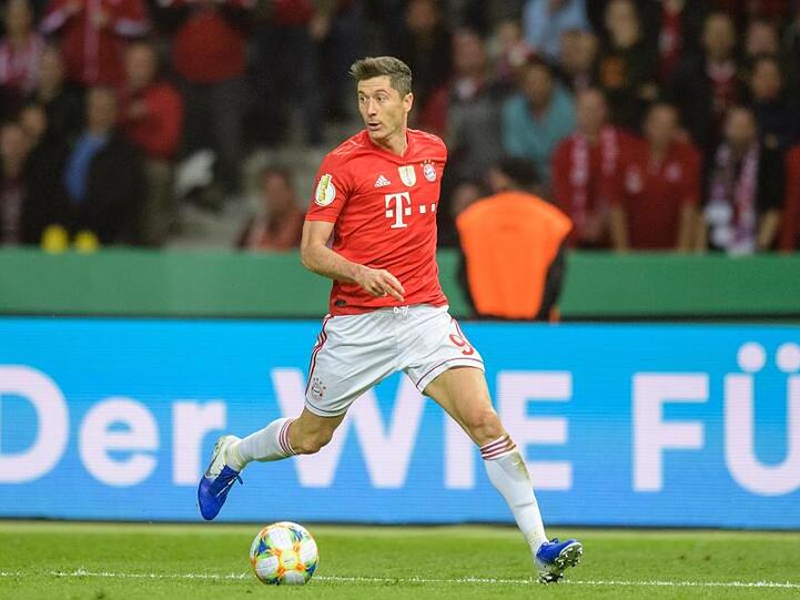 Bayern-Stürmer Robert Lewandowski. Foto: Matthias Balk/Archivbild