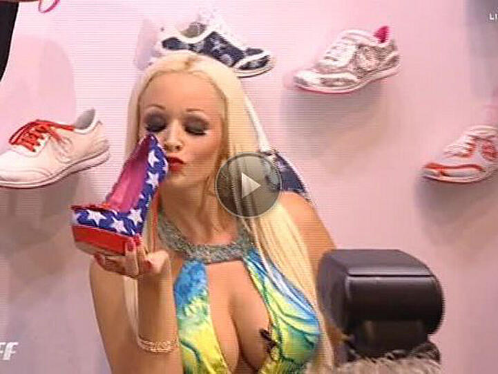 Daniela Katzenberger in ihrem Element: Schuhe!