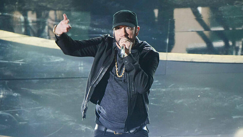 US-Rapper Eminem performt bei den Oscars 2020