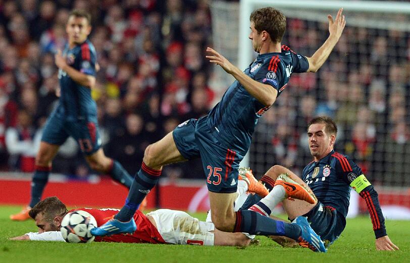 THOMAS MÜLLER NOTE 2
Überraschend draußen. Nach 64 Minuten als Stoßstürmer drin &ndash; und goldrichtig postiert beim Kopfball - 2:0.
