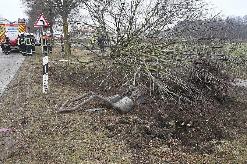 Nach Angaben der Polizei hat der 18-jährige Unfallverursacher aus dem Landkreis Ebersberg keinen Führerschein.