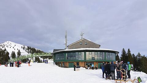Das Panoramarestaurant auf dem Wallberg. Hier soll im Winter das Snow-Peak-Festival stattfinden. Das Panoramarestaurant auf dem Wallberg. Hier soll im Winter das Snow-Peak-Festival stattfinden.