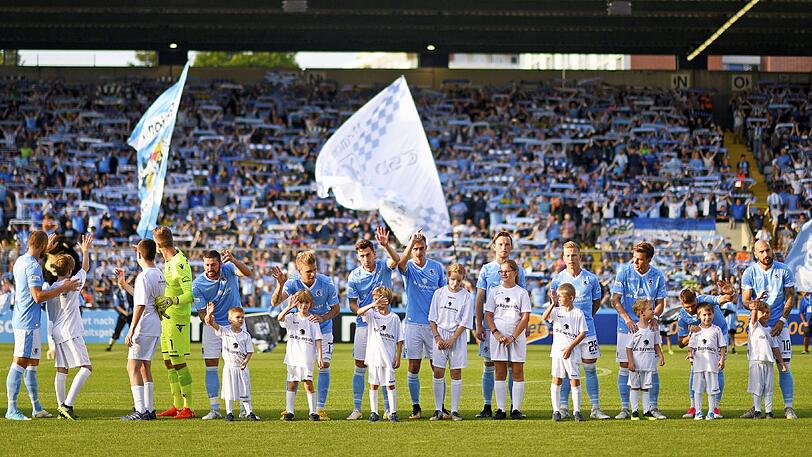 Heimstätte des TSV 1860: die Löwen im Grünwalder Stadion.