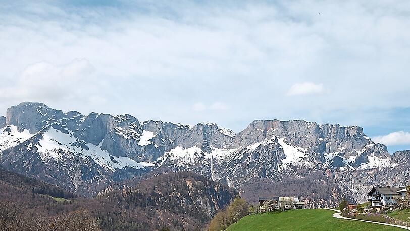 Der Untersberg in den Berchtesgadener Alpen. Der Untersberg in den Berchtesgadener Alpen.