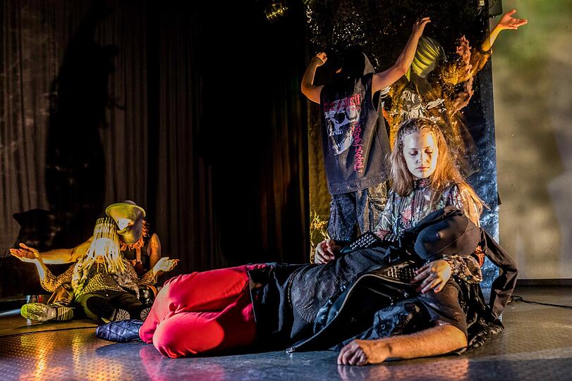 Proben-Einblicke beim Woyzeck der Freien Bühne München.