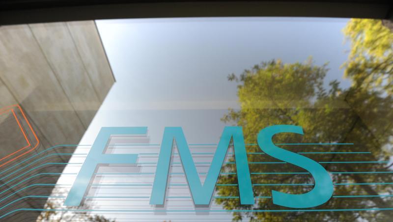 Der Schriftzug von FMS Wertmanagement am Firmensitz in München. Foto: picture alliance / Andreas Gebert/dpa/Archivbild Der Schriftzug von FMS Wertmanagement am Firmensitz in München. Foto: picture alliance / Andreas Gebert/dpa/Archivbild