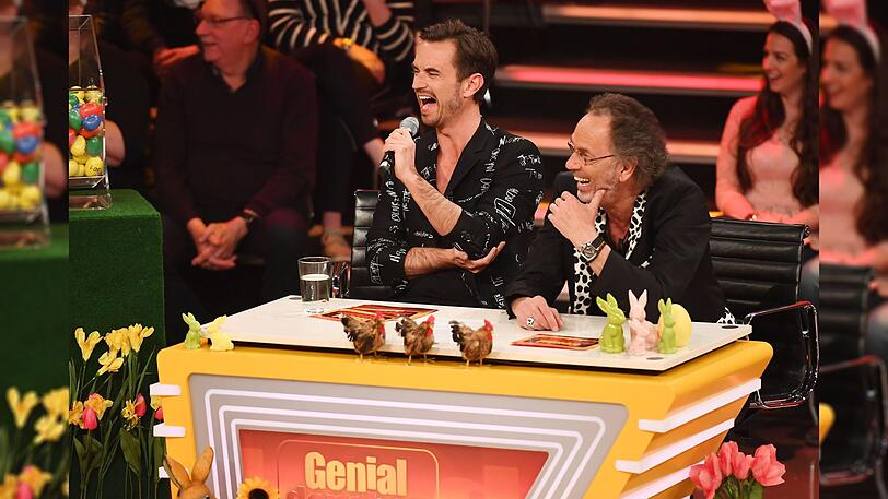 Hugo Egon Balder, Florian Silbereisen und 13 Comedy-Stars sind bei "Genial daneben" in Oster-Stimmung.