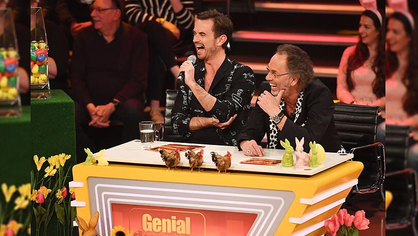Hugo Egon Balder, Florian Silbereisen und 13 Comedy-Stars sind bei "Genial daneben" in Oster-Stimmung. Hugo Egon Balder, Florian Silbereisen und 13 Comedy-Stars sind bei "Genial daneben" in Oster-Stimmung.