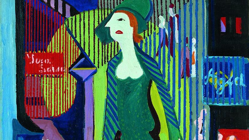 Ernst Ludwig Kirchners ungewöhnliche "Nachtfrau" stammt aus dem Jahr 1928. Ernst Ludwig Kirchners ungewöhnliche "Nachtfrau" stammt aus dem Jahr 1928.