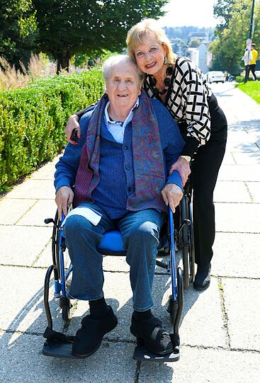 Karl Spiehs und Frau Angelika
