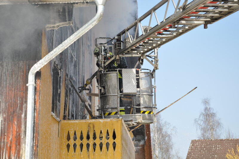 Wohnhausbrand in Eggenfelden: Die Bilder