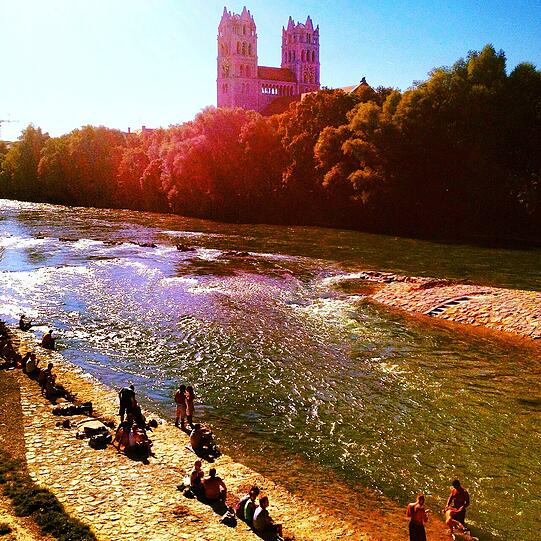 Schön, schöner, Isar.