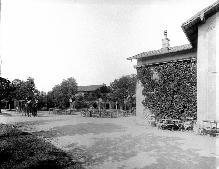 So idyllisch: Das Ungererbad um 1890