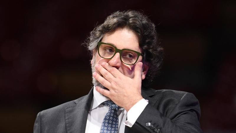 Der Trainer von München Andrea Trinchieri.