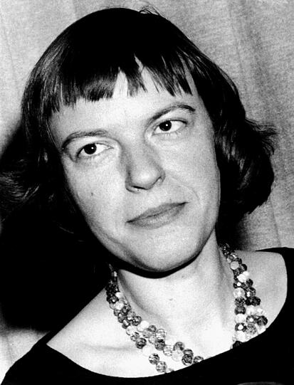 Die Schriftstellerin Ingeborg Bachmann.