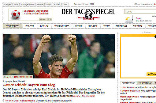 Pressestimmen Bayern Real