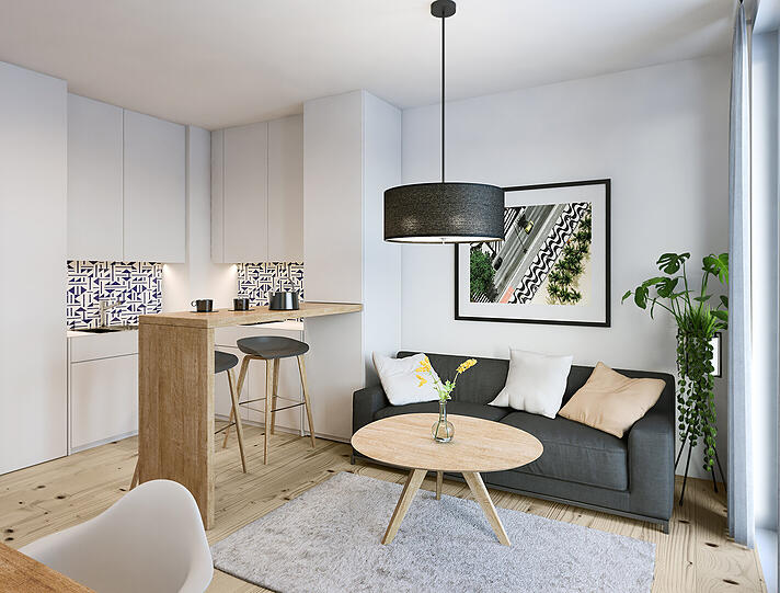Hochwertiges Apartment in natürlich-modernem Interior Design, das zum Wohlfühlen einlädt.