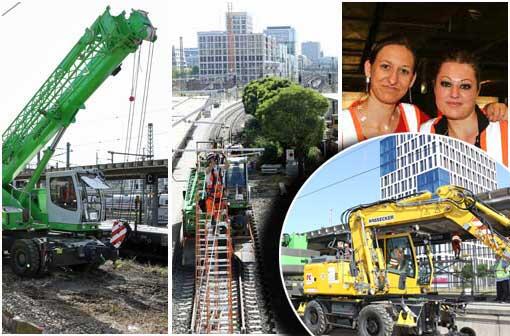 Bauarbeiten auf der Stammstrecke: Wer am Wochenende mitten in München die S-Bahn nehmen will, schaut in die Röhre. Die Bahn baut um. Wir haben uns auf der großen Baustelle mal ein Bild gemacht. Hier gibt's die Fotos...