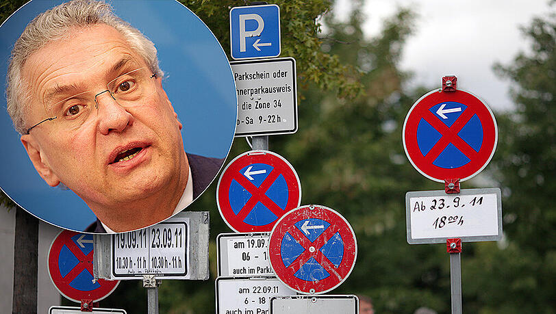 Insgesamt wurden seit vergangenem Sommer 459 Verkehrsschilder entfernt, die überflüssig waren. Bayerns Innen- und Verkehrsminister Joachim Herrmann (CSU) ist sehr zufrieden mit dem Projekt. (Archivbild) Insgesamt wurden seit vergangenem Sommer 459 Verkehrsschilder entfernt, die überflüssig waren. Bayerns Innen- und Verkehrsminister Joachim Herrmann (CSU) ist sehr zufrieden mit dem Projekt. (Archivbild)