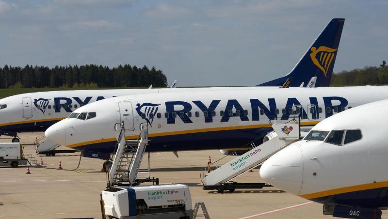 Maschinen des irischen Billigfliegers Ryanair auf dem Flughafen Hahn. Maschinen des irischen Billigfliegers Ryanair auf dem Flughafen Hahn.