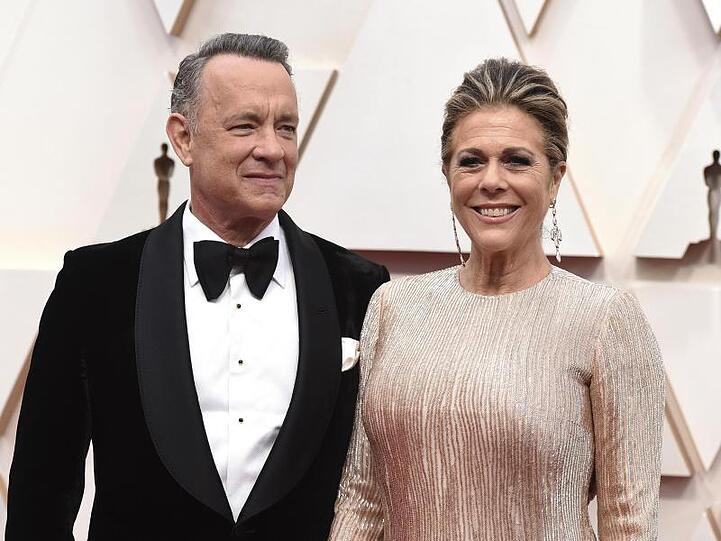Tom Hanks und Rita Wilson ist mit dem Coronavirus infiziert.