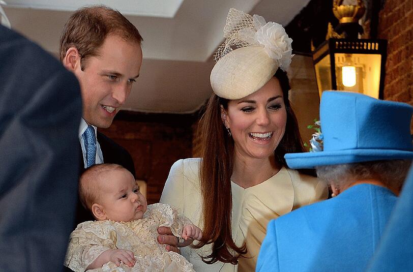 Royal-Baby George wird am Mittwoch im St. James?s Palast getauft. Die ersten Bilder!