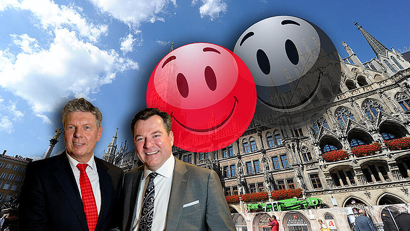 Bilanz nach zwei Jahren GroKo in München: Oberbürgermeister Dieter Reiter (SPD) und Bürgermeister Josef Schmid (CSU). Bilanz nach zwei Jahren GroKo in München: Oberbürgermeister Dieter Reiter (SPD) und Bürgermeister Josef Schmid (CSU).