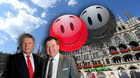 Bilanz nach zwei Jahren GroKo in München: Oberbürgermeister Dieter Reiter (SPD) und Bürgermeister Josef Schmid (CSU).