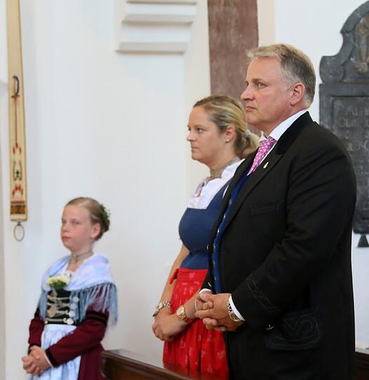 Filser-Fahnenweihe in der Heilig-Kreuz-Kirche in Forstenried. Die Bilder.