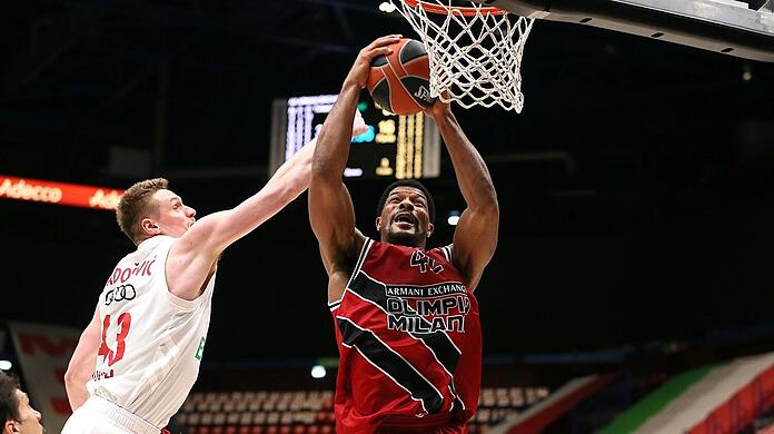 Im Duell mit Bayerns ehemaligem Meisterguard Malcolm Delaney: Wade Baldwin (l.).