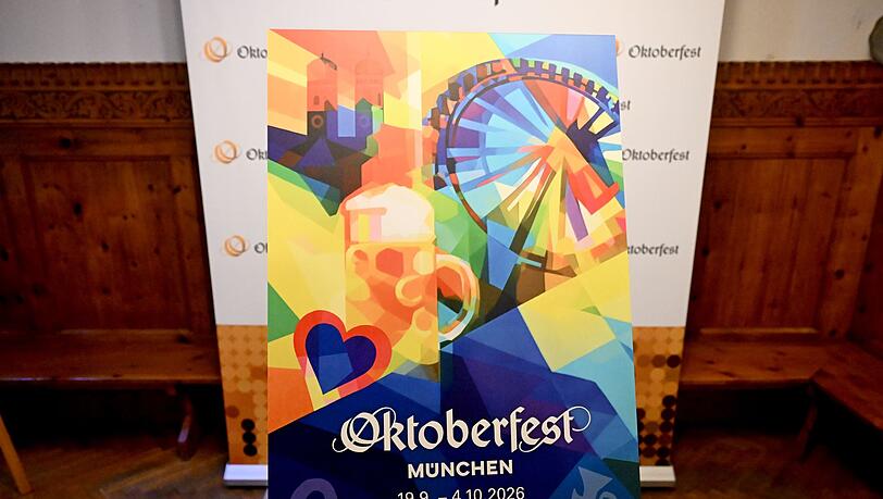 Das offizielle Motiv zum Oktoberfest 2026. (Archivbild)