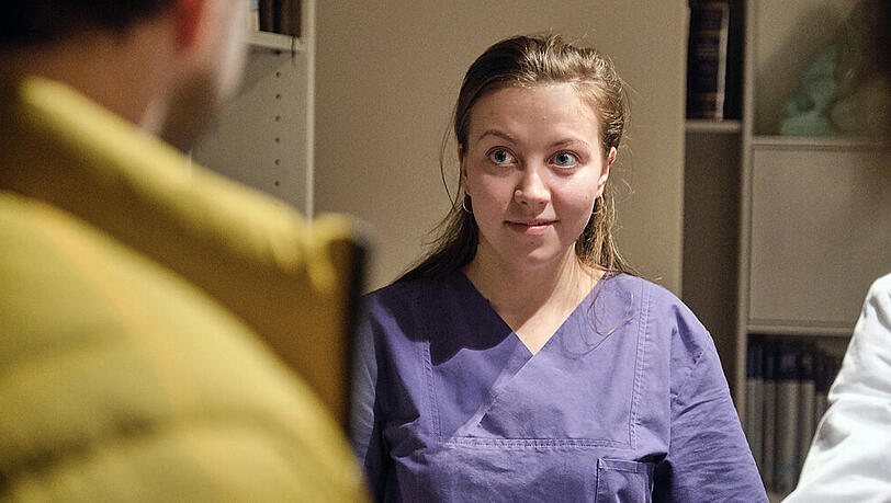 Darja Mahotkin in ihrer Rolle der Romy Schindler im Schwarzwald-"Tatort" Darja Mahotkin in ihrer Rolle der Romy Schindler im Schwarzwald-"Tatort"